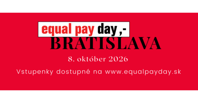 Equal Pay Day Slovakia