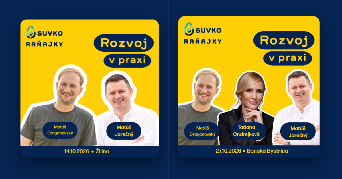 SUVKO biznis raňajky: Manažér ako katalyzátor rozvoja
