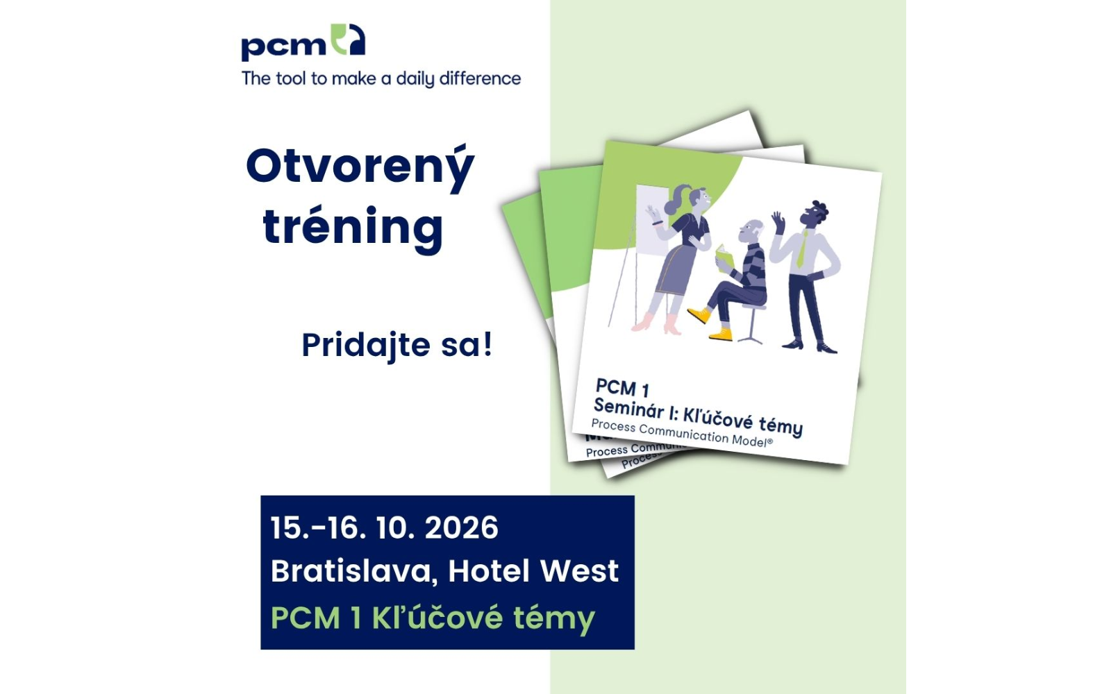 Tréning metódy Process Communication Model.